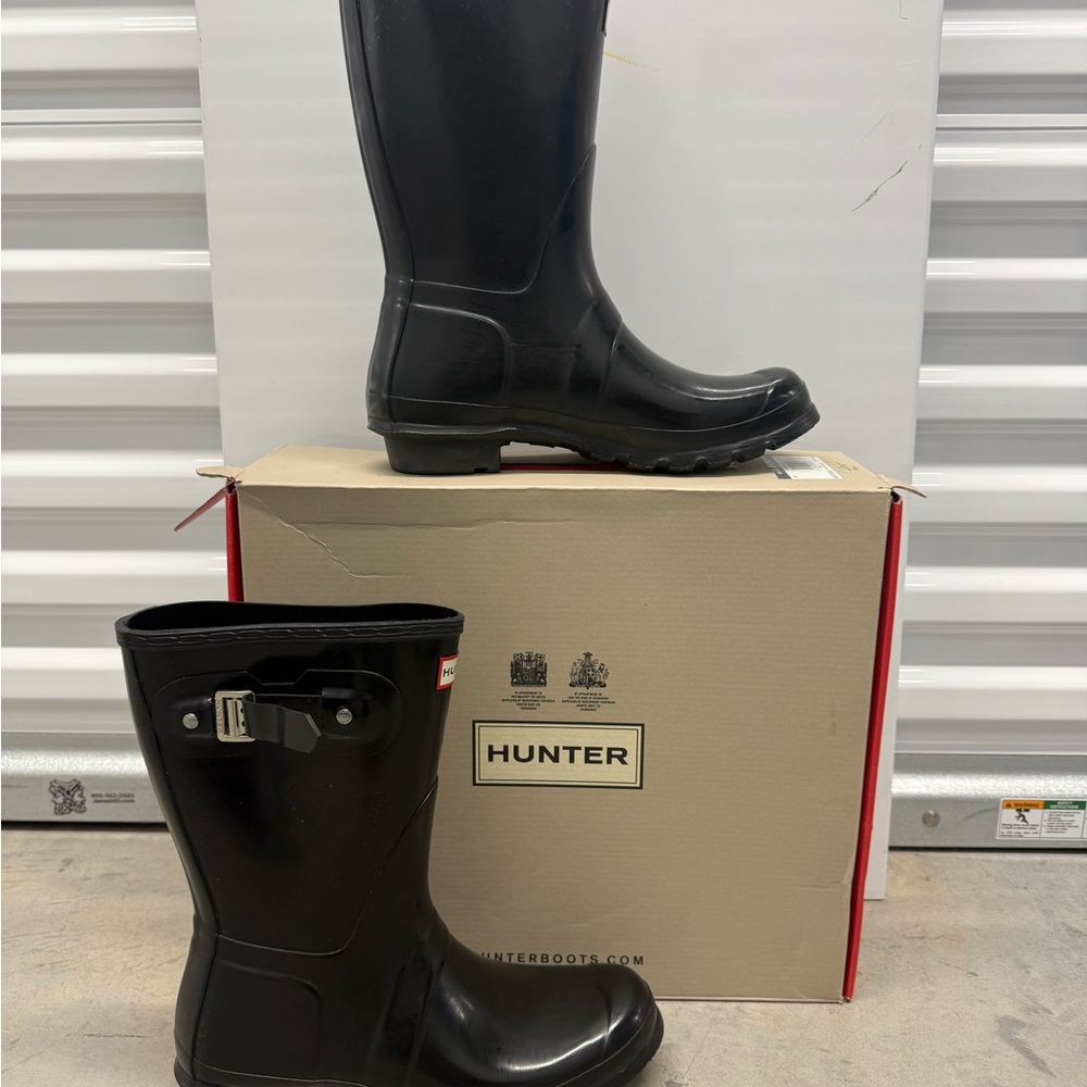 Hunter Classic Black Waterproof Boots